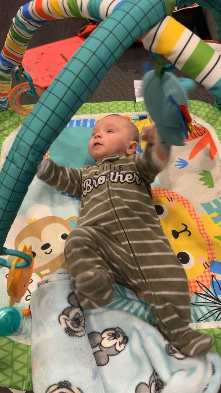 Loving his new play mat!!

#LTKBaby
