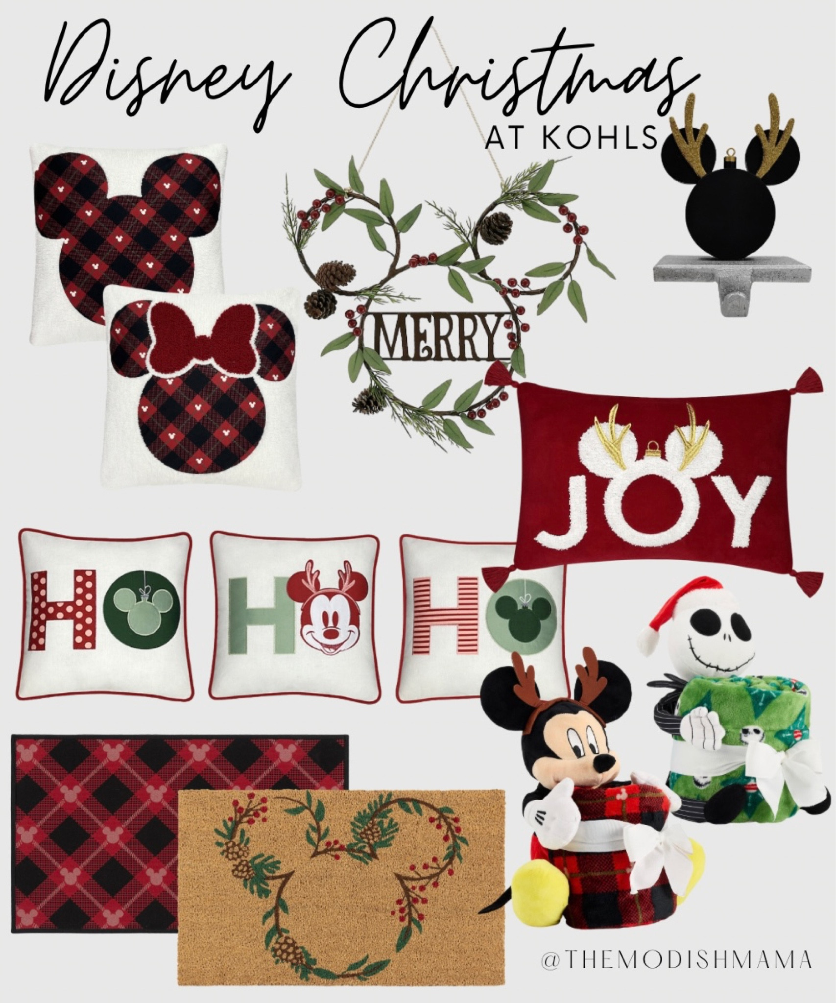 St. Nicholas Square® Home for Christmas Truck Disney Throw Pillow