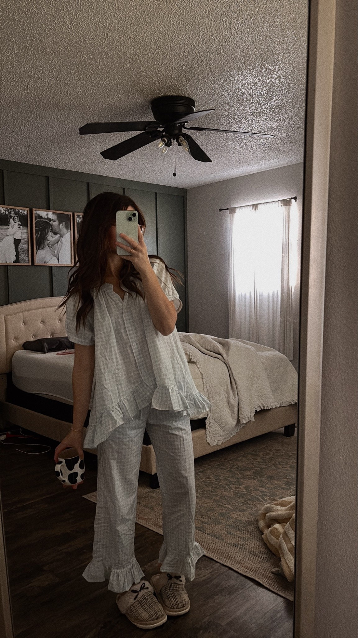 Blue gingham ruffle pjs 🐳

#LTKStyleTip #LTKFindsUnder100 #LTKSaleAlert