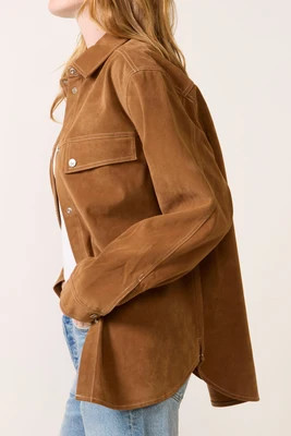 The Better Than Suede Overshirt | Evereve