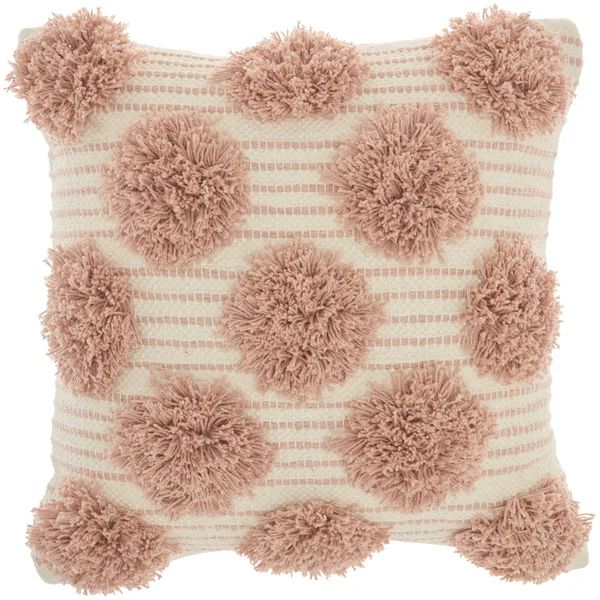 Erwann Pom-poms Cotton Throw Pillow | Wayfair North America