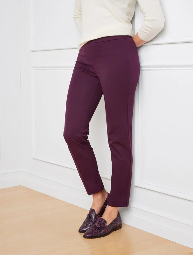 Talbots Chatham Ankle Pants - Solid | Talbots