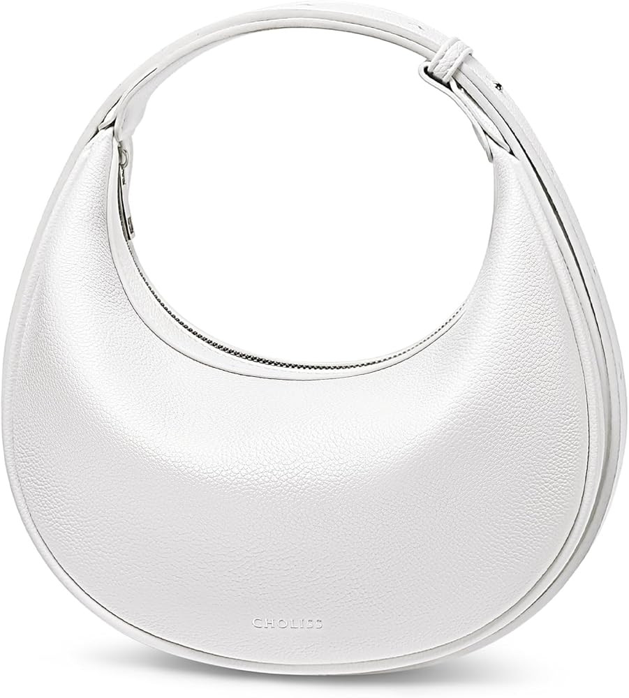 CHOLISS Shoulder Bags for Women Crescent Hobo Crossbody Bags Designer Clutch Handbag Purse PU Lea... | Amazon (US)