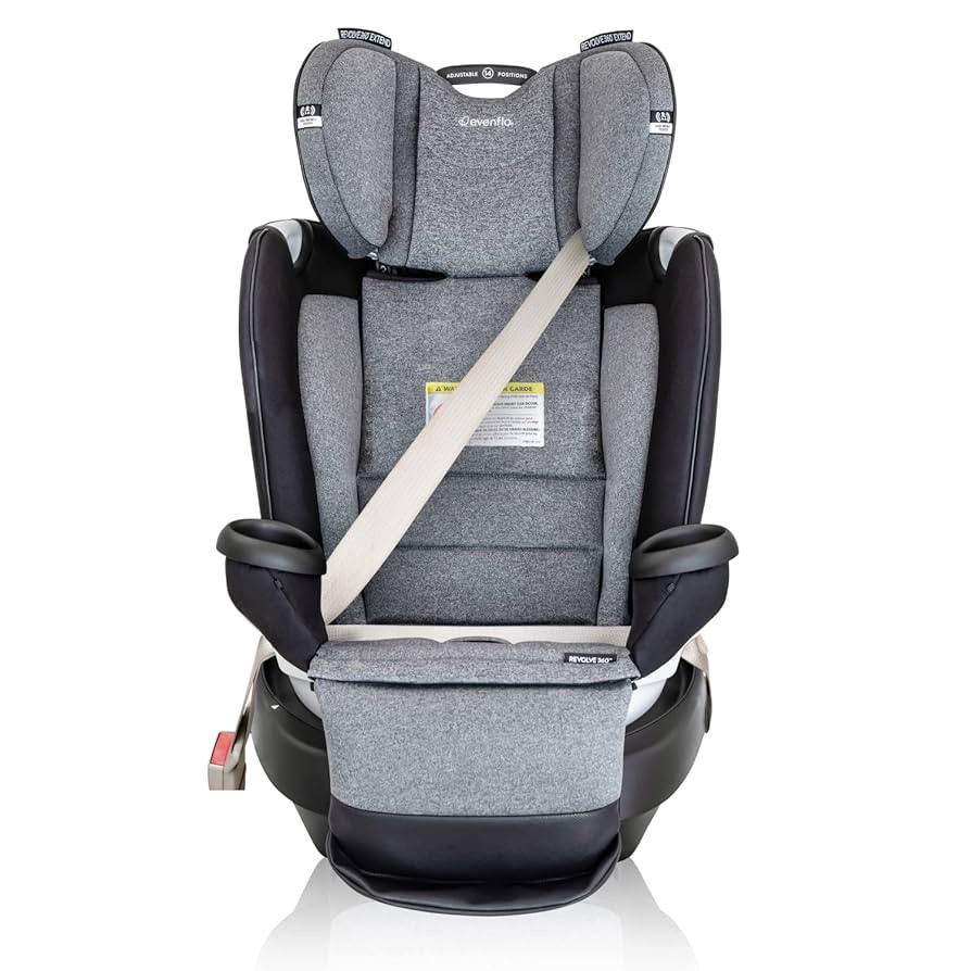 Evenflo Gold Revolve360 Extend All-in-One Rotational Car Seat with SensorSafe (Moonstone Gray) | Amazon (US)
