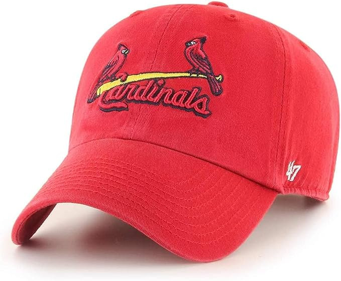 47 Brand MLB Cooperstown Primary Logo Clean Up Adjustable Baseball Cap Hat, Adult One Size Fits A... | Amazon (US)