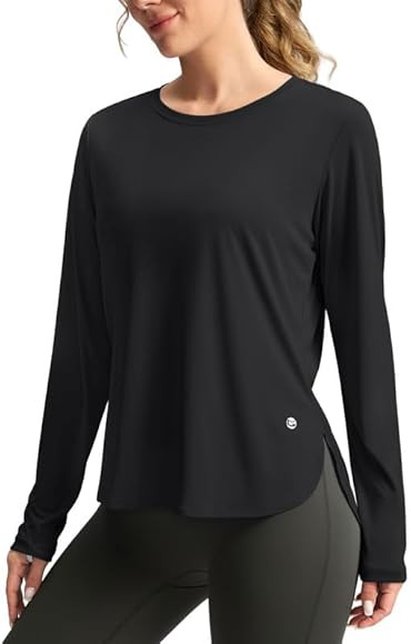 Women's Sun Shirts UPF 50+ Long Sleeve UV Protection Shirt Lightweight Quick Dry Workout Hiking T... | Amazon (US)
