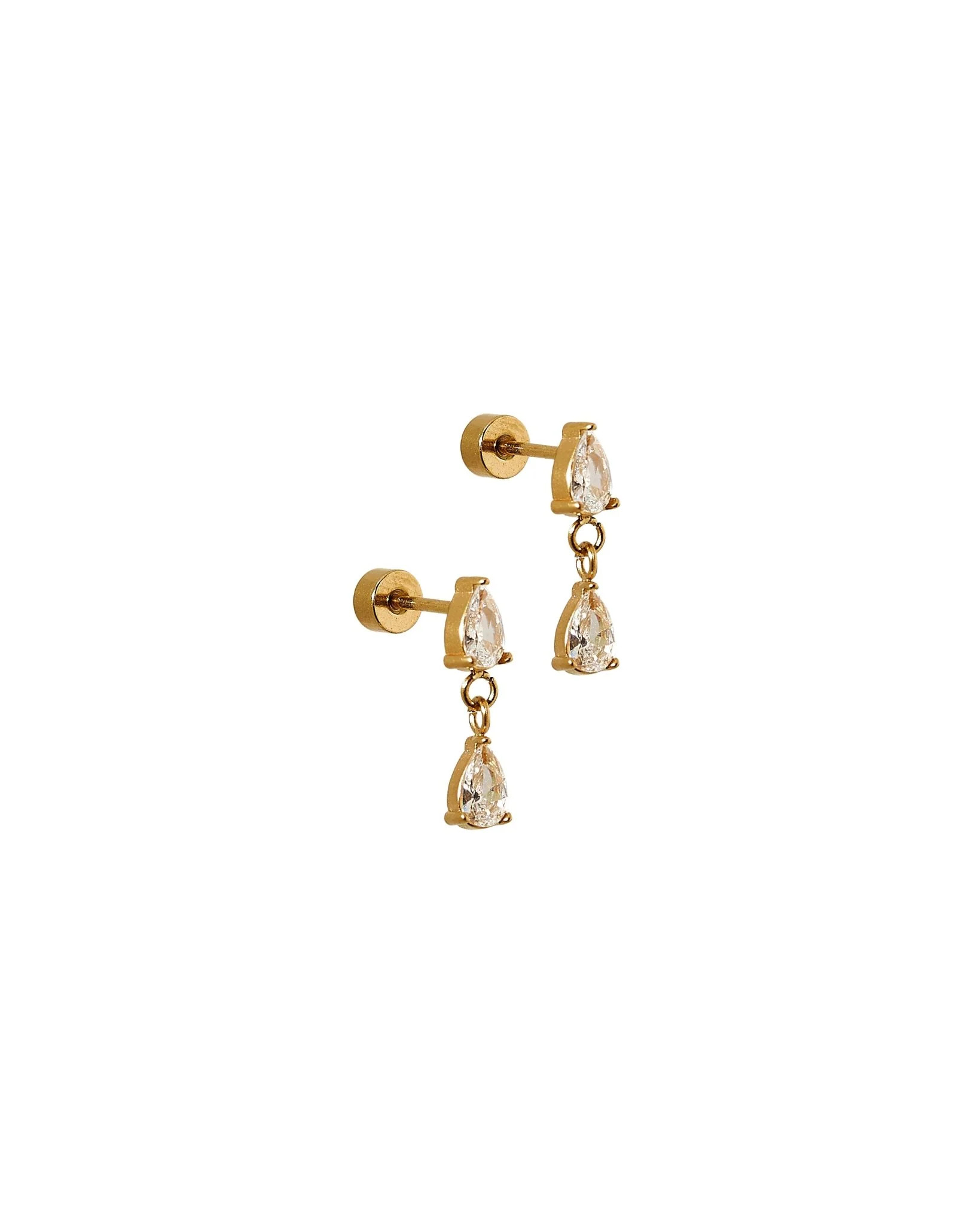 Screwback Stud Earrings - Vivian | LINNY CO LLC