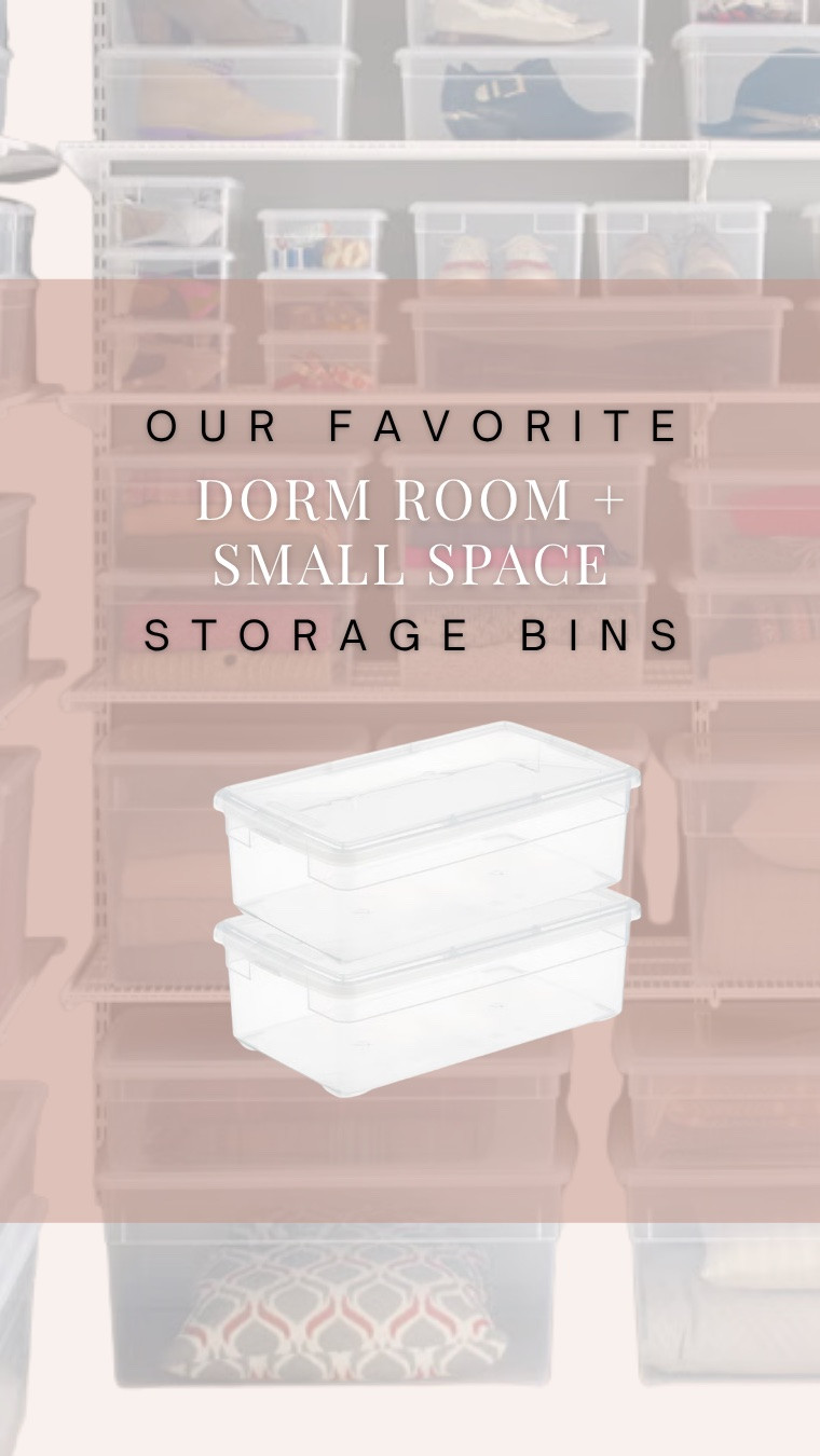 Our favorite bin we use every day from @The Container Store also PERFECT for small space dorm living!

Tons of sizes, stack them, categorize them, live ORGANIZED while back to school!

#organizedbyjm #sponsored #thecontainerstore #dorm #dormlivimg

#LTKSaleAlert