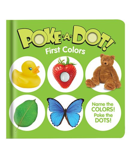 Melissa & Doug Poke-a-Dot: First Colors Board Book | Best Price and Reviews | Zulily | Zulily