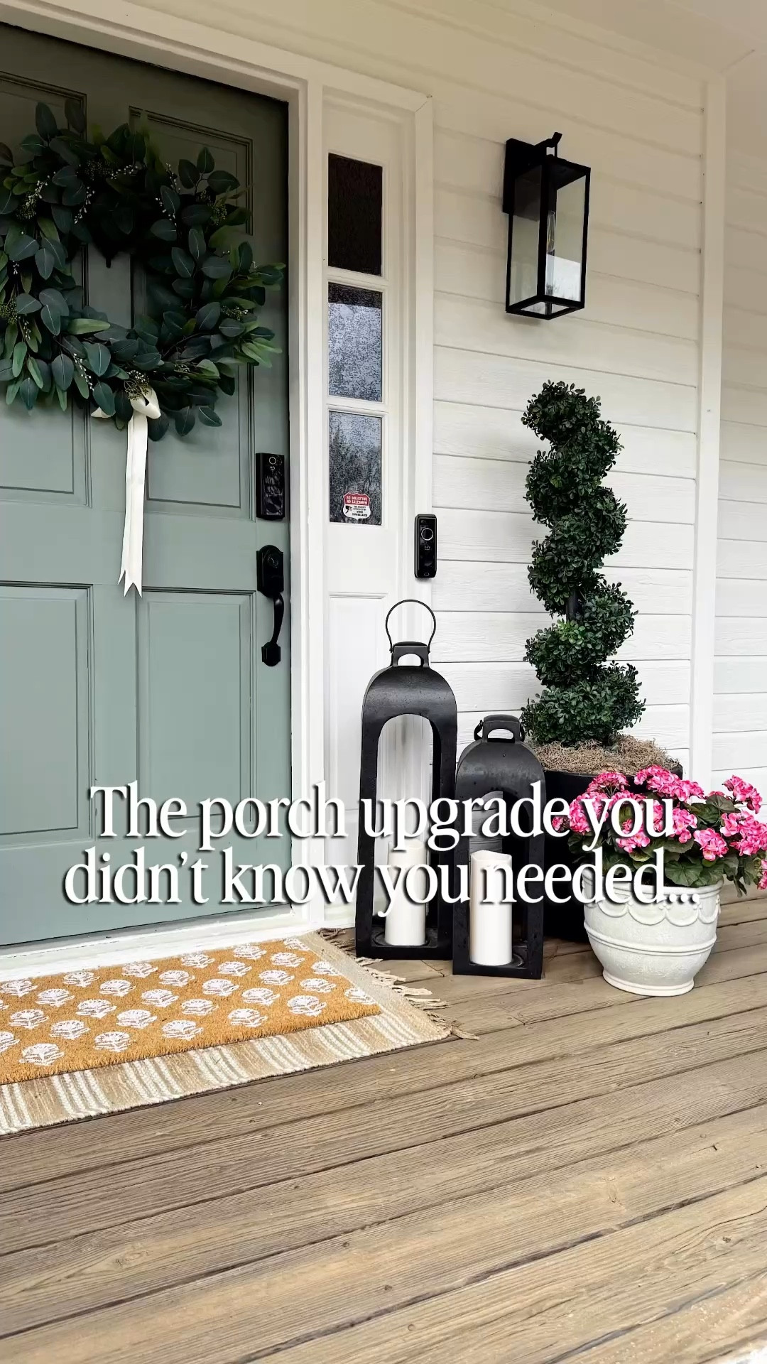 You know those little upgrades that make life way easier… this is one of them.💡

I was so tired of:
• forgetting to turn the porch lights on
• struggling to change bulbs
• dealing with high-maintenance fixtures

These come as a set of 2 and have:
✔️ auto on dusk-to-dawn (no more thinking about it 🙌)
✔️ open bottom for easy bulb changes + cleaning
✔️ simple, classic look that works with everything

It’s one of those “why didn’t I do this sooner” upgrades 🤍
•
•
•


#PorchLighting #OutdoorHome #HomeUpgrades 
porch lighting, outdoor wall lantern, exterior lighting ideas, amazon outdoor lights, best porch lights, outdoor lighting set of 2, affordable home upgrades, exterior lighting ideas on a budget
front porch decor, outdoor home upgrades, dusk to dawn lights, automatic outdoor lighting, low maintenance home, easy home upgrades

#LTKmomlife #LTKSeasonal #LTKHome