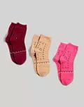 Three-Pack Bandana Ankle Socks | Madewell