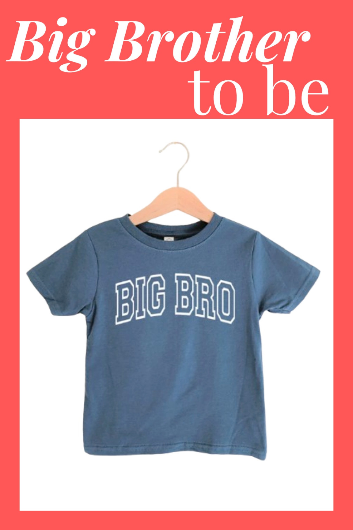 Big brother shirt for pregnancy announcement with adorable varsity style lettering! 

#LTKbaby #LTKbump #LTKkids