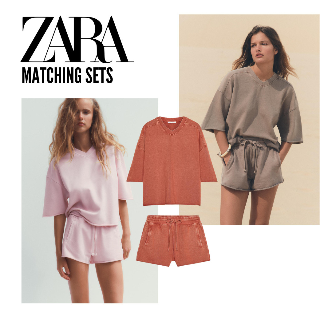 Zara matching summer loungewear sets 

 #LTKspring #LTKsummer #LTKstyletip