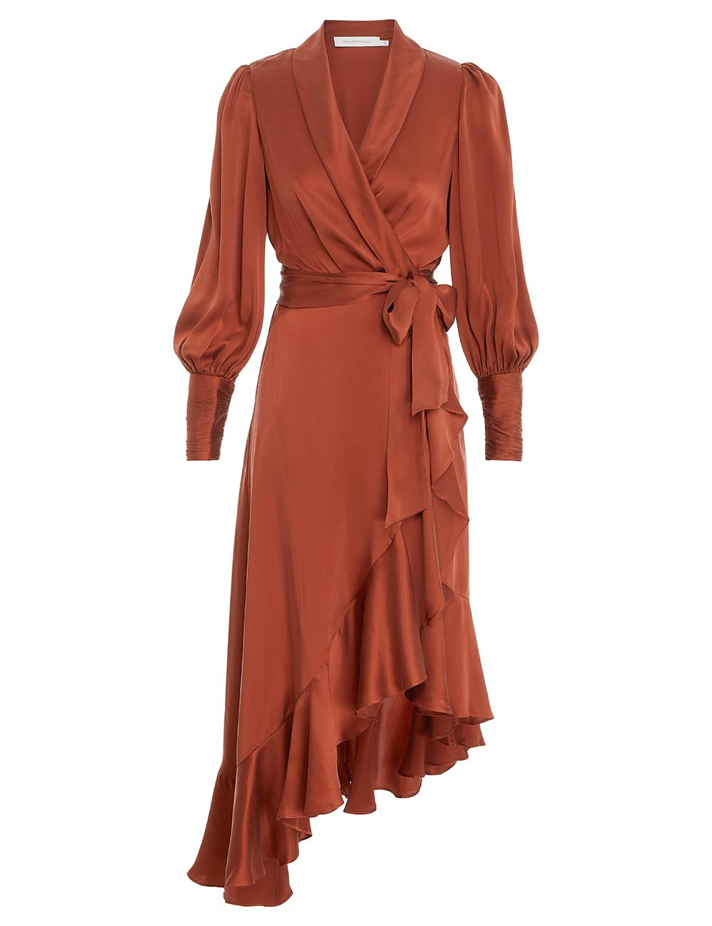 Silk Wrap Midi Dress | ZIMMERMANN (APAC)