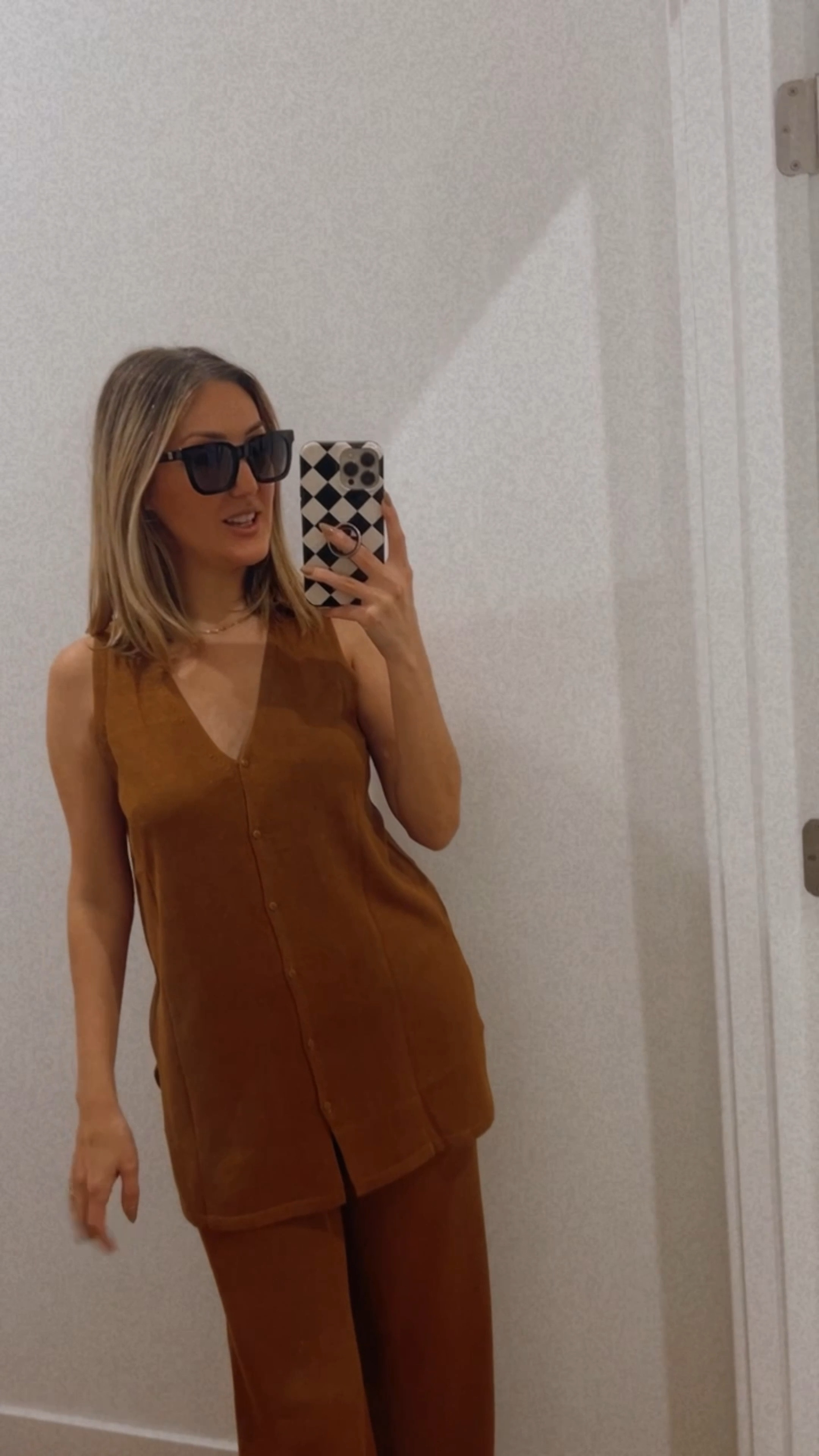Mango sale try on haul 
Dress - size 2, TTS
Matching set: top XS, TTS, bottom S, TTS
Scuba tank top: small, TTS 
Skirt is Zara sale - linked on my IG @drluxy
Sunglasses @teuxofficial DAWN in Coffee & Crème and Daybreak in Onyx,  code DRLUXY10 10% off

Summer dress 
Travel outfit 
Airport outfit 
Vacation outfit 
Linen 

#LTKsalealert #LTKFind #LTKSeasonal