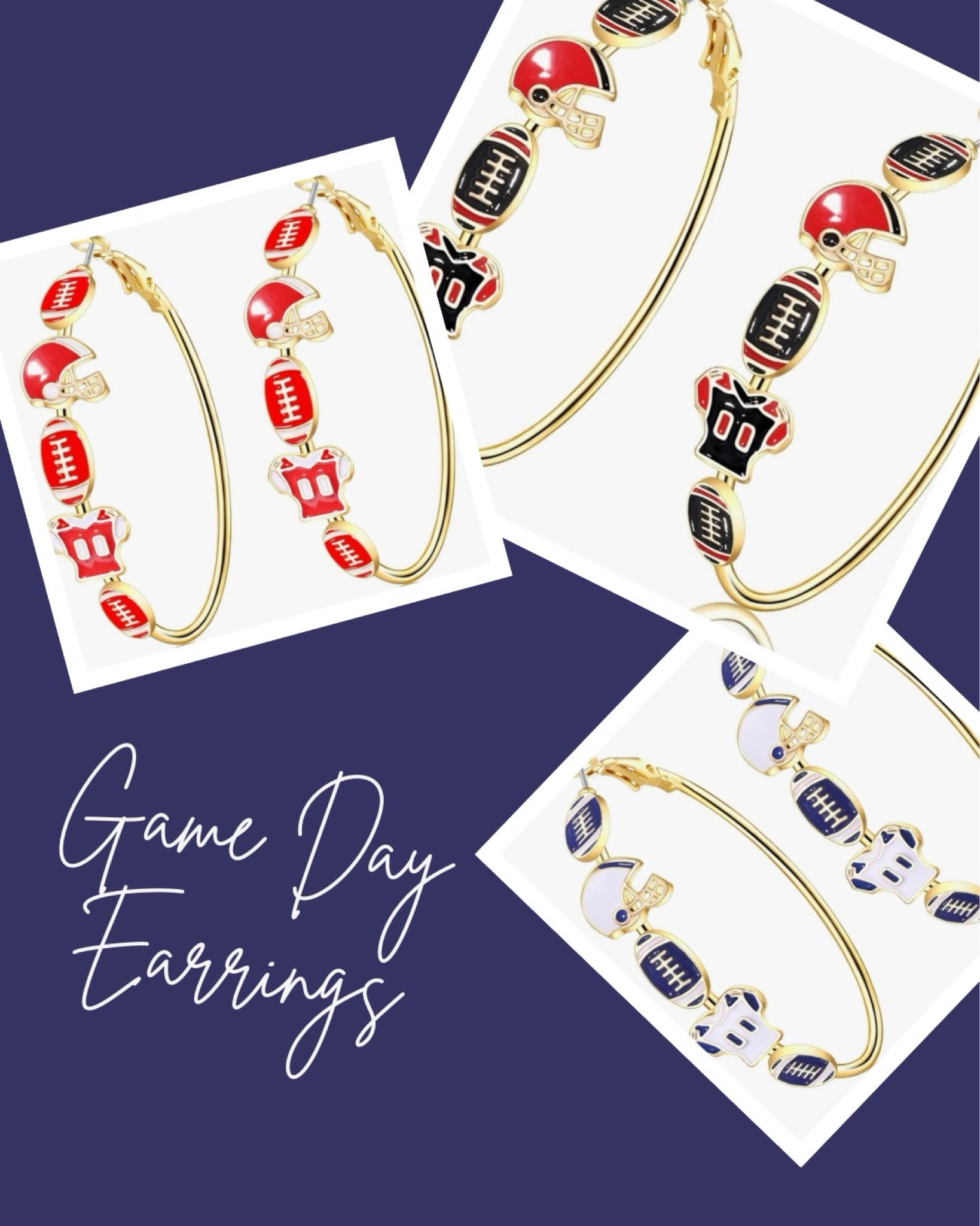 Game Day Earrings 🏈🙌 thumbnail