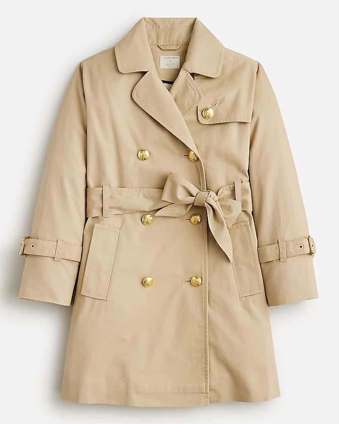 Limited-edition kids' relaxed trench coat | J.Crew US