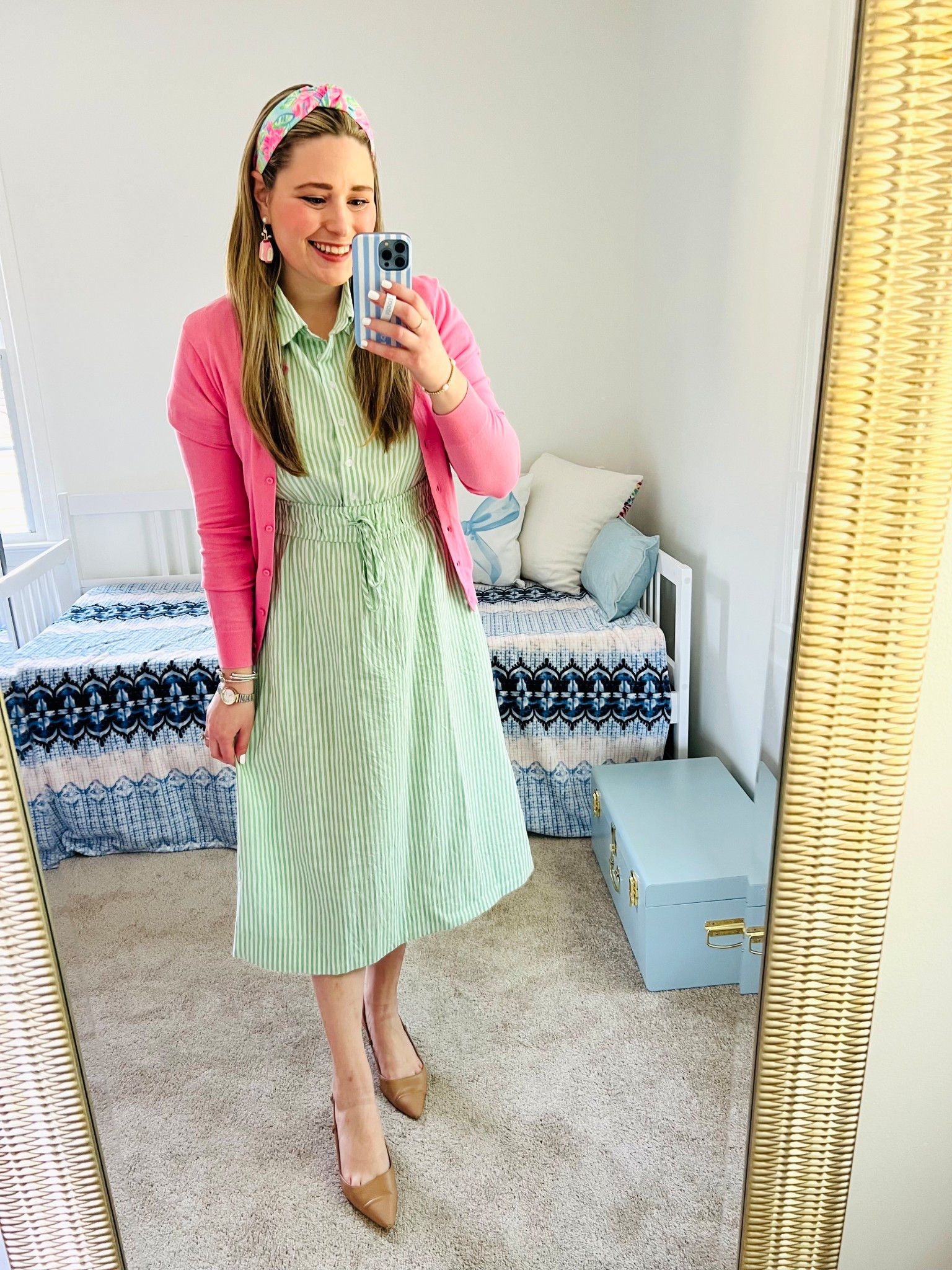 Masters Outfit || Work Outfit || Green dress || spring work outfit 

#LTKootd #LTKWorkwear