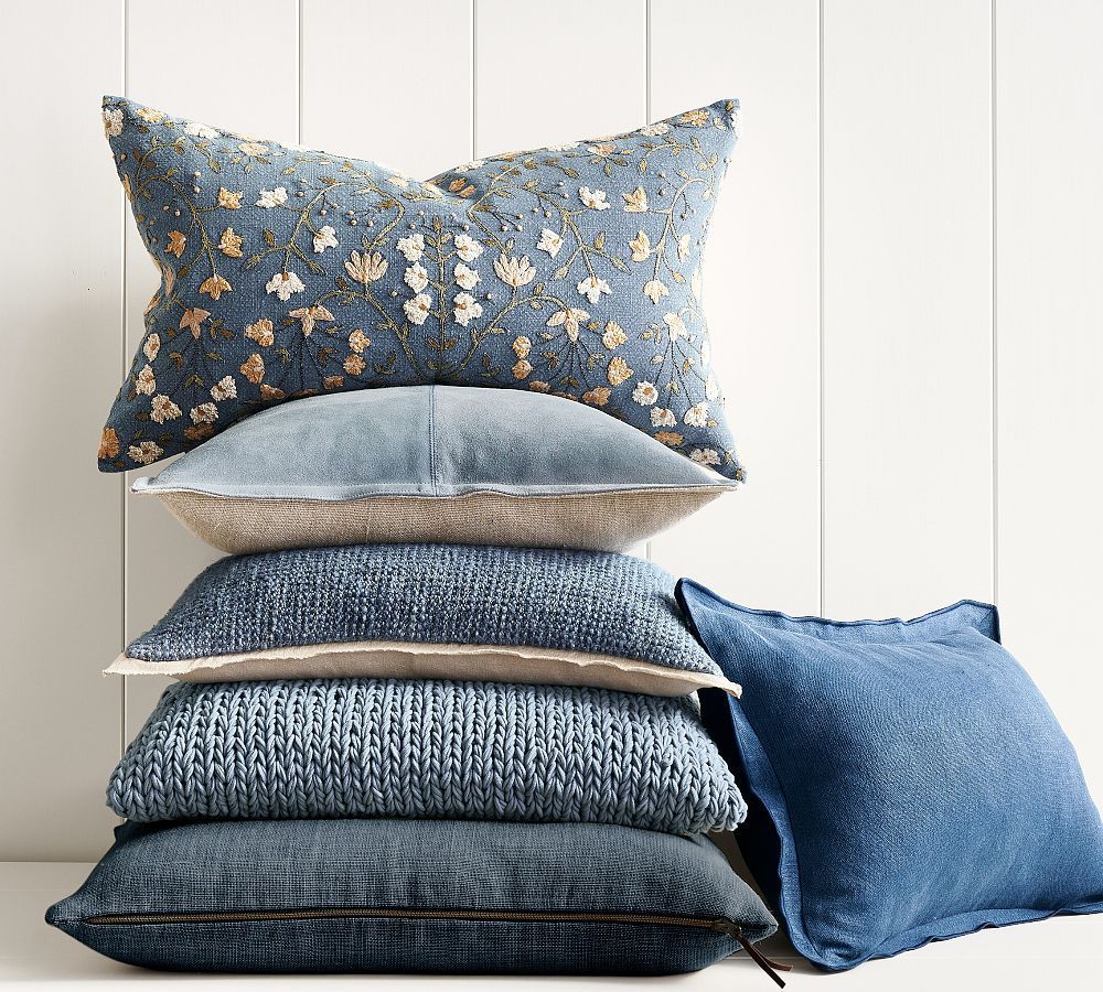 Get The Look: Tone & Texture in Blues | Pottery Barn (US)