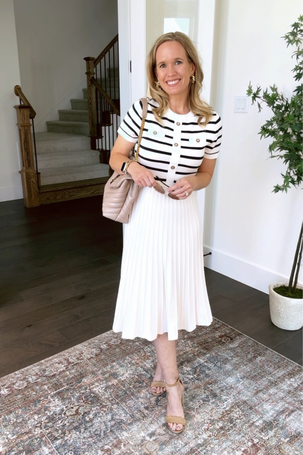 Amazon striped midi dress 

#LTKworkwear #LTKfindsunder50 #LTKSeasonal