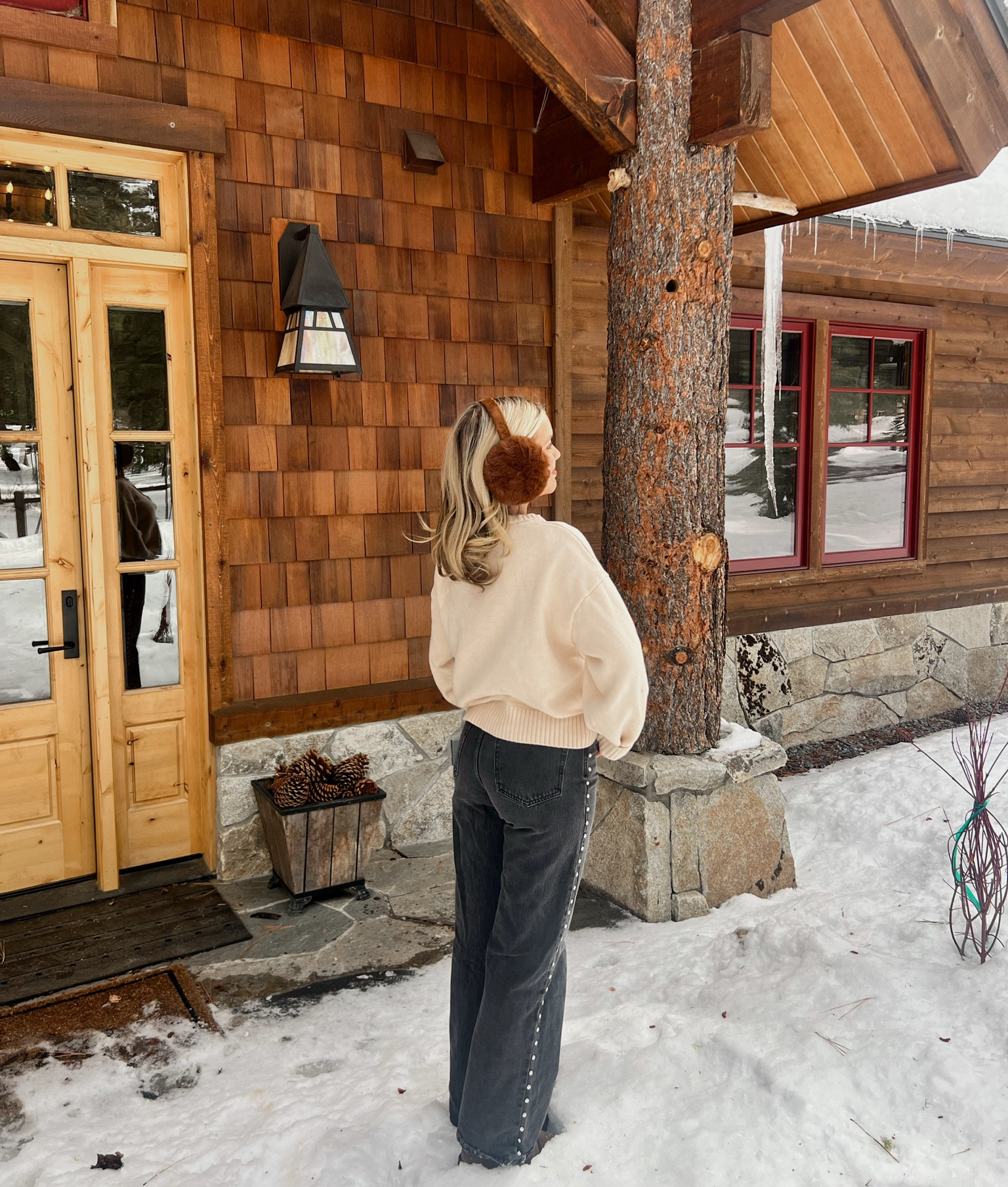 Love these black studded jeans and have gotten so much wear out of this sweater! I sized up for an oversized fit

#LTKStyleTip #LTKTravel