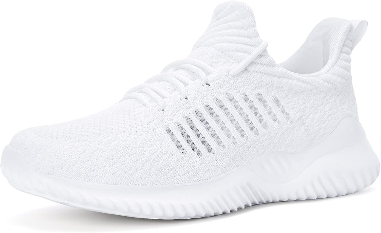 Akk Womens Walking Shoes - Slip On Tennis Running Shoes Memory Foam Lightweight Work Sneakers for... | Amazon (US)