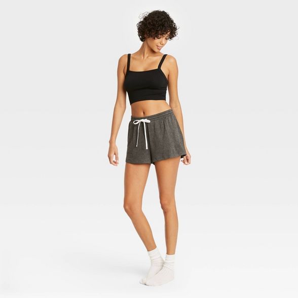 Women's French Terry Lounge Shorts - Colsie™ | Target