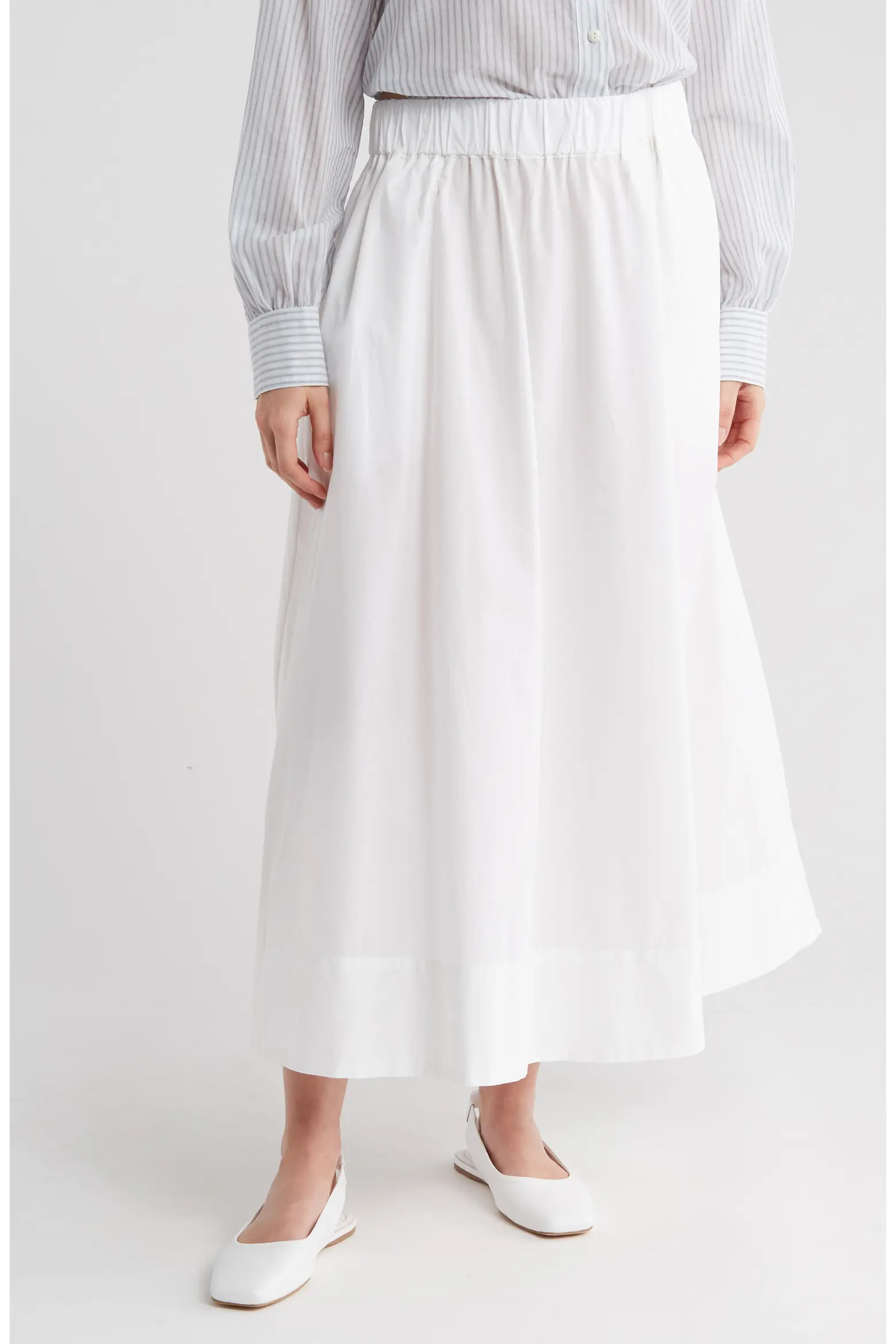 Cotton Poplin Skirt (Women) | Nordstromrack | Nordstrom Rack