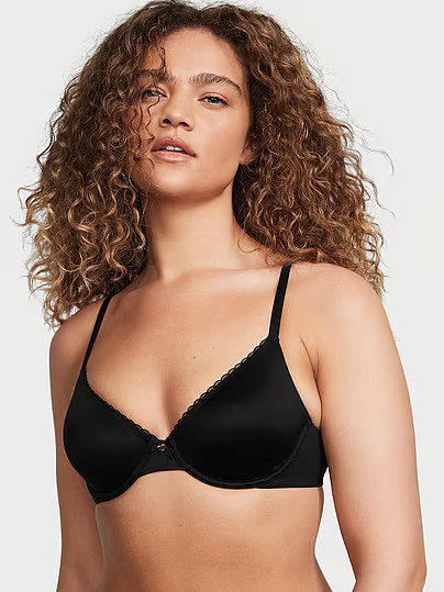 Body by Victoria Invisible Lift Unlined Smooth Demi Bra, Black, 32G - Women's Bras - Victoria's Secret | Victoria's Secret (US / CA )