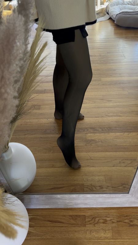 Obsessed with these legging tights! They are comfortable and thick to keep you warm in the winter! Also love that they are tear resistant! 

#LTKfindsunder50 #LTKstyletip