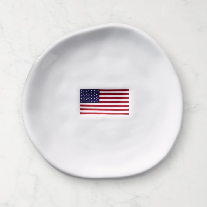 American Flag Appetizer Plates | Williams-Sonoma