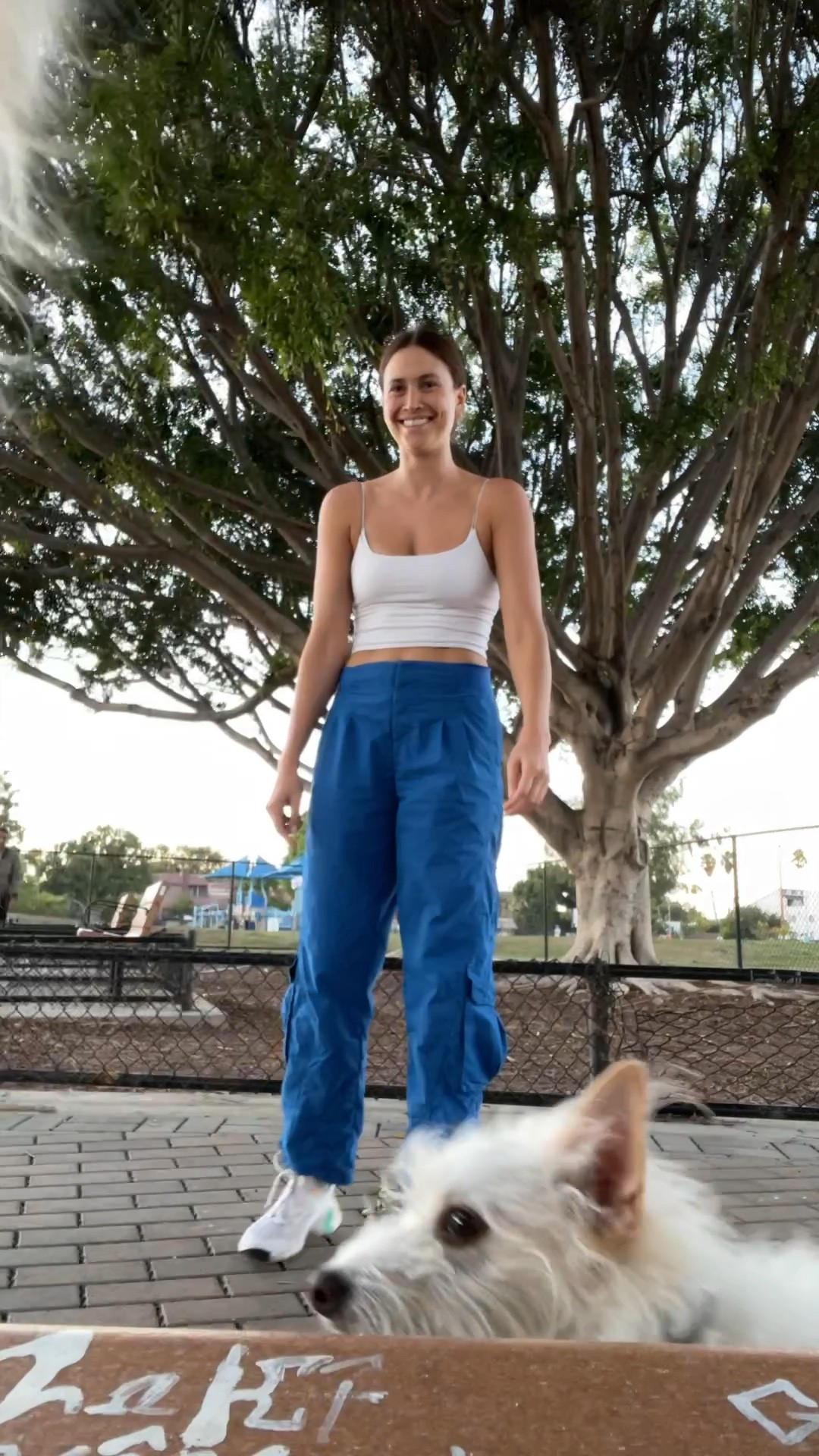 Dog park ootd 
