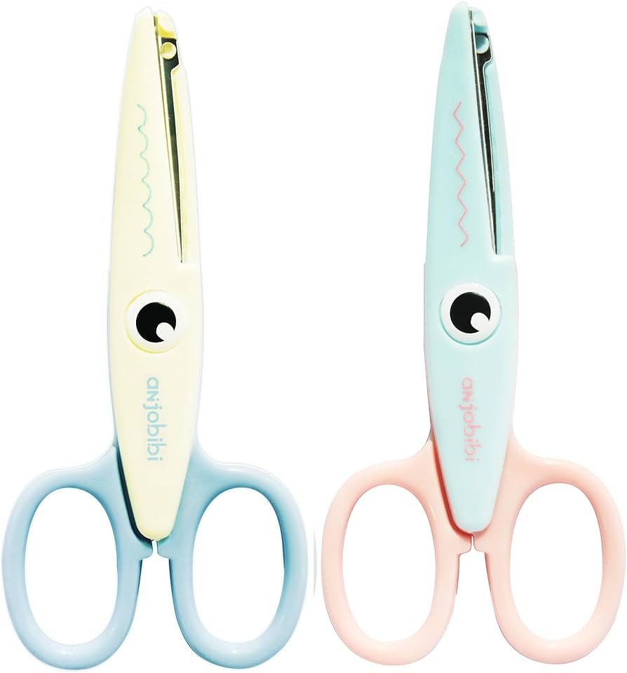 Scissors for Crafting (2-Pack)-Decorative Pattern Edge Craft Scissors,Suitable for Fun DIY Scrapb... | Amazon (US)