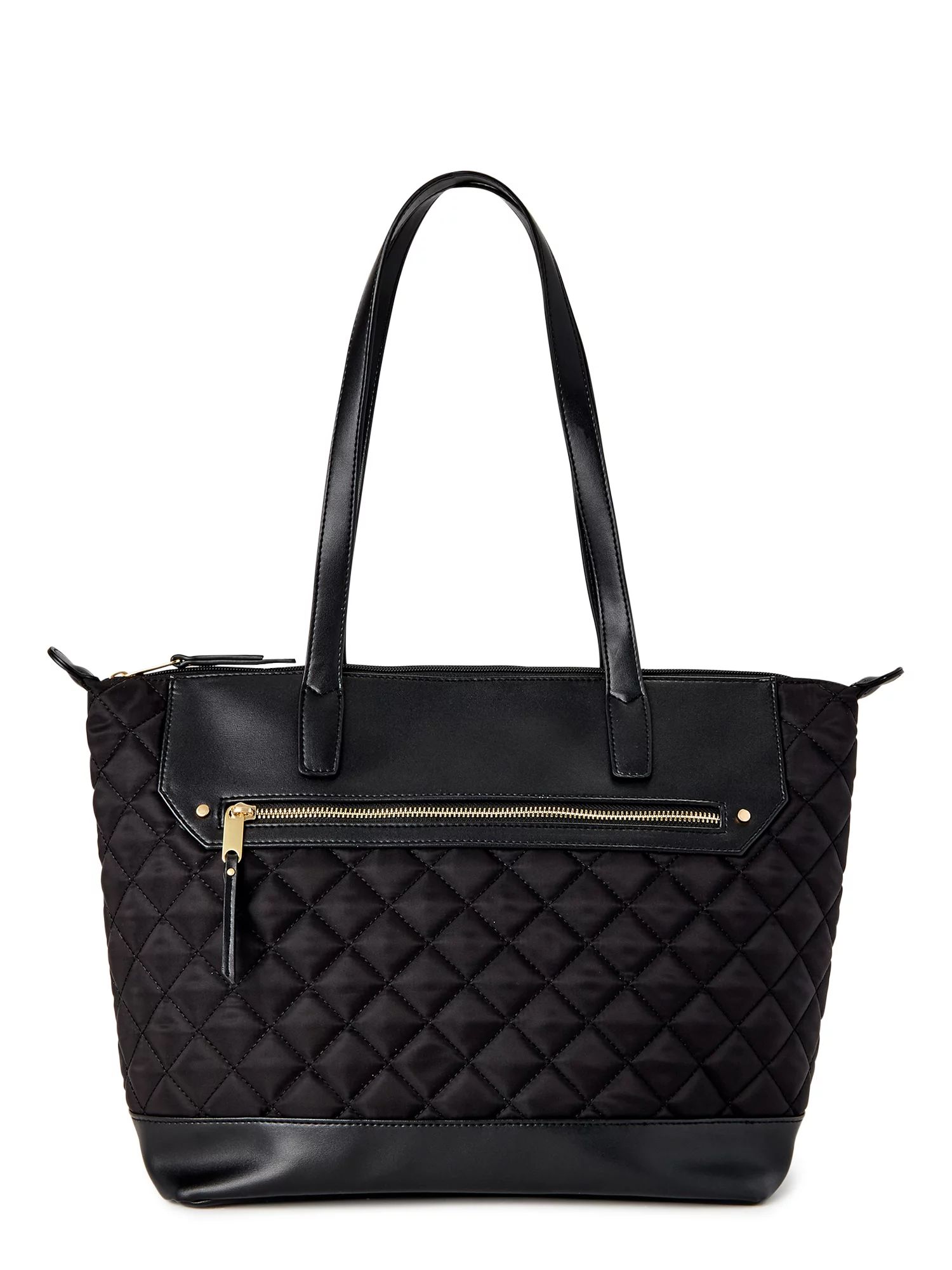 Time and Tru Women's Adelle Nylon Tote Bag | Walmart (US)