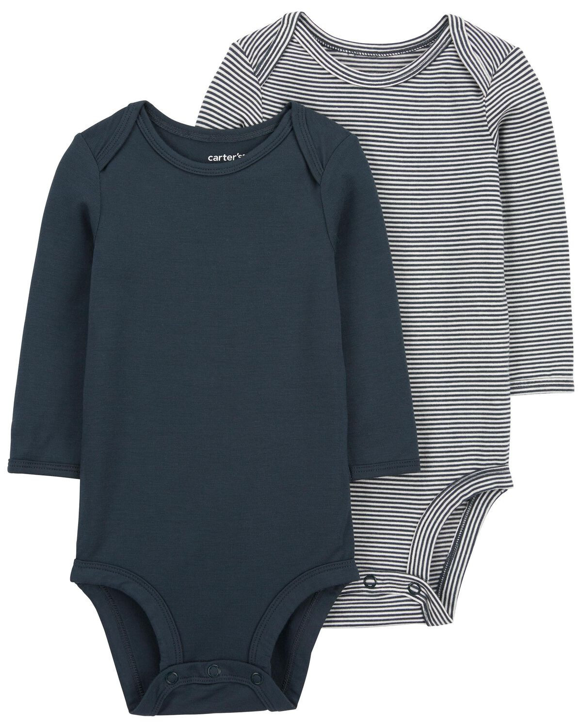 Baby 2-Pack PurelySoft Long-Sleeve Bodysuits | Carter's