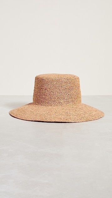 Wide Straw Bucket Hat | Shopbop