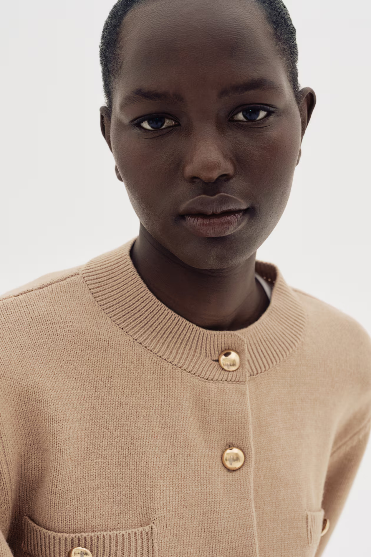 Button-detail cardigan | H&M (UK, MY, IN, SG, PH, TW, HK)