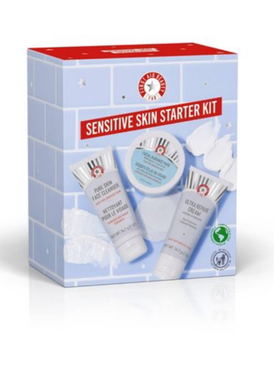 Sensitive Skin Starter Kit! A great gift idea. I love anything First Aid Beauty. Their products are also dermatologist backed!

#LTKfindsunder50 #LTKfindsunder100