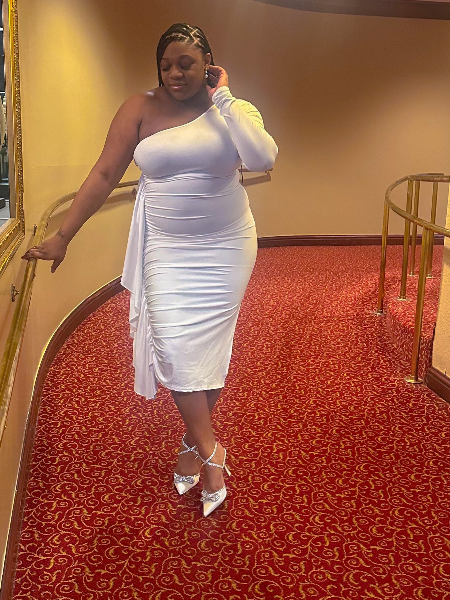 Loved this dress for one of my pre-wedding dinners 💍🤍 Size: Dress (large) Shapewear (XXL) Shoes (9.5)

#bridalshower #engagementparty #rehearsaldinner #whitedress

#LTKshoecrush #LTKwedding