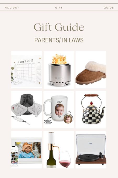 Gifts ideas for your parents, grandparents, or in laws! 

#LTKGiftGuide #LTKHoliday #LTKfamily