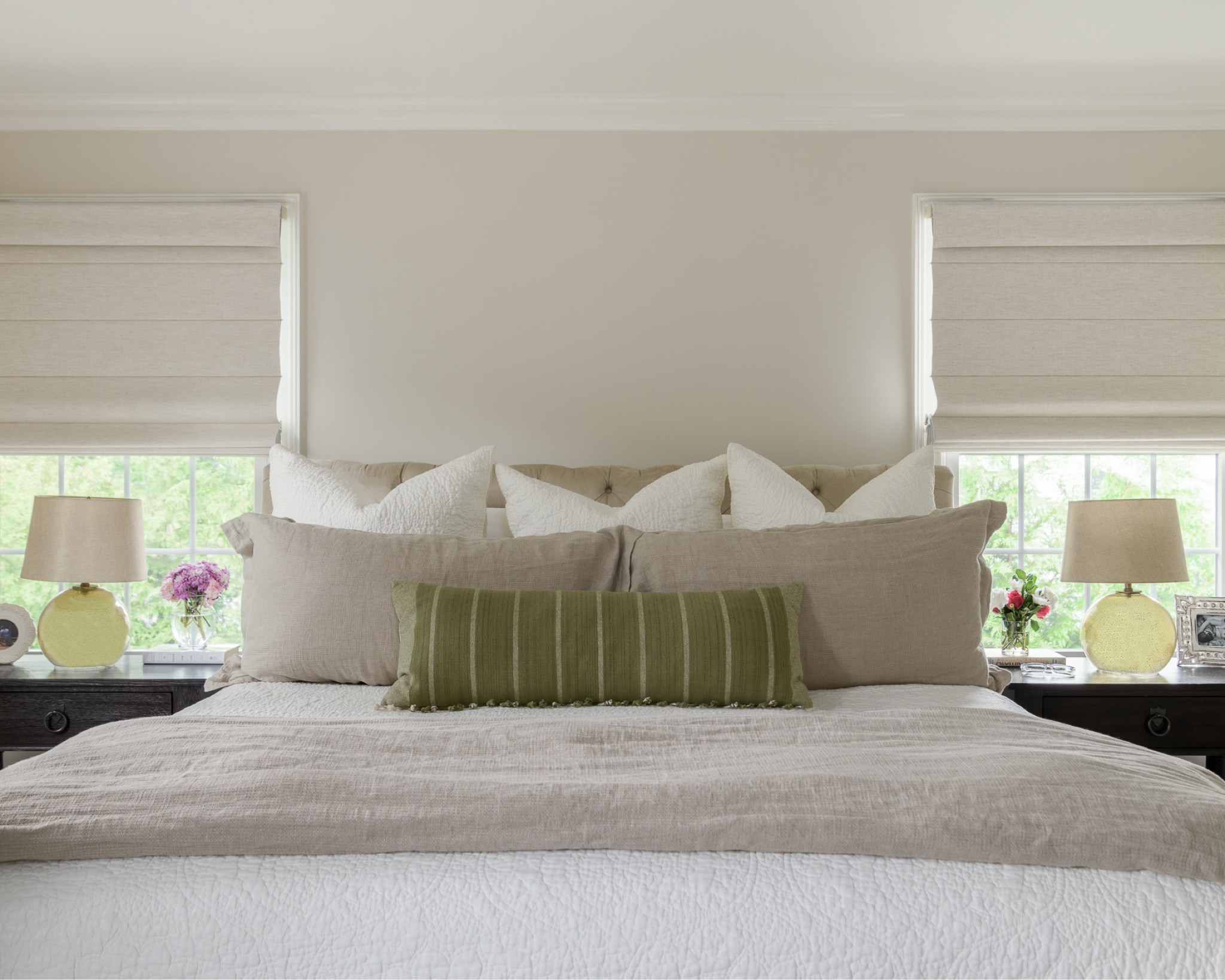 New year, new bedding! The really simple way to update and elevate your bedroom in the new year is refreshing up the bedroom combination - think neutral pillows and warm greenery to create the perfect sleep oasis! 

#LTKstyletip #LTKhome