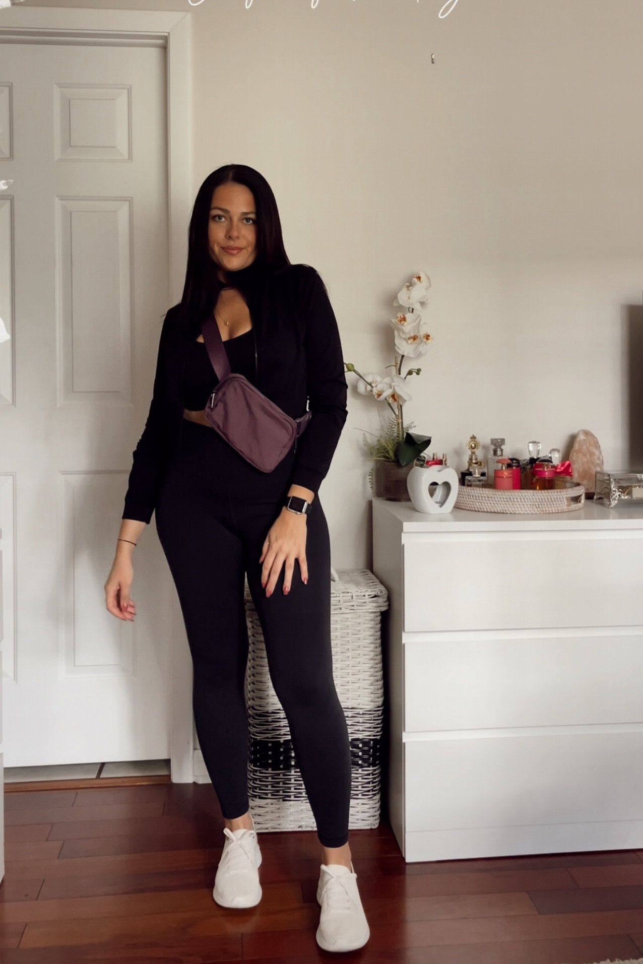 Zip up - L/XL 
Leggings - M 

#LTKFitness #LTKFindsUnder50 #LTKStyleTip