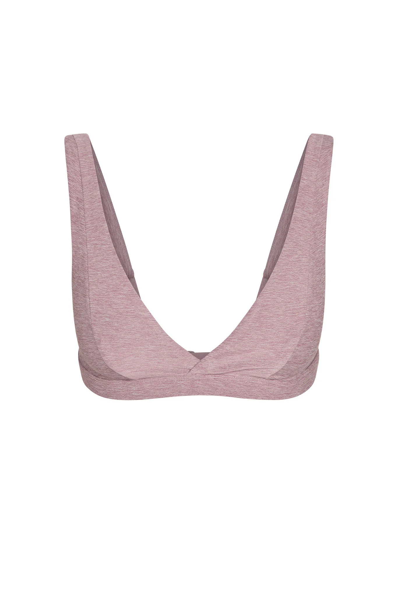 Glacier Bra - Heather Mauve | Monday Swimwear