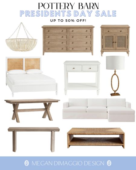 Pottery Barn Presidents Day sale picks!! Now score up to 50% OFF furniture, bedding, decor & more!

Linked some group favorite and best selling furniture & lighting that are up to 50% OFF! 😍

Including this NEW slipcovered chaise sofa, this woven coffee table, this cane door nightstand and group favorite beaded chandelier!! 🤩 more sale picks linked! 🤍

#LTKFind #LTKsalealert #LTKhome