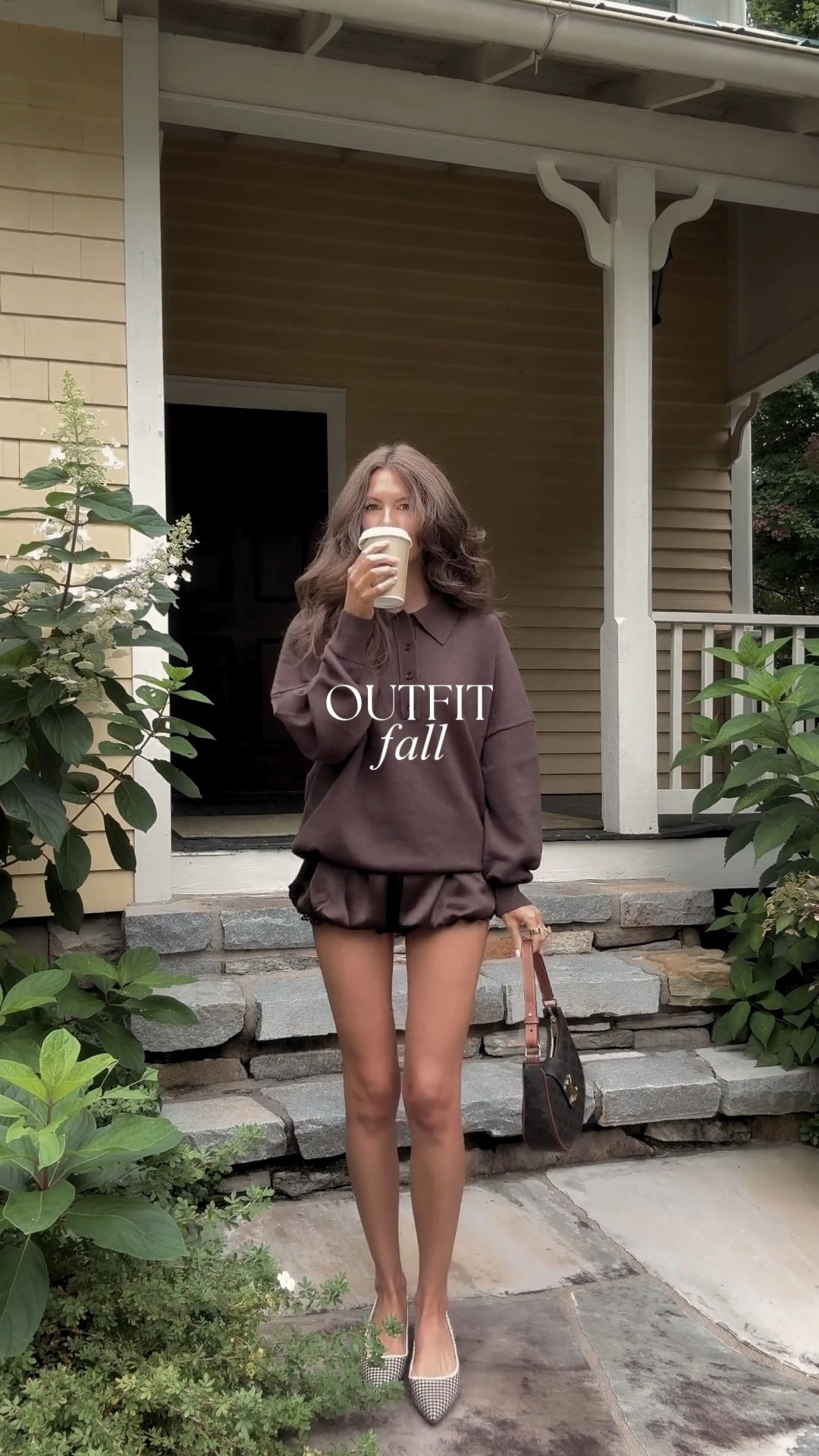 Fall outfit! The perfect Coffee run fit!Last year I styled with gingham shoes but I will be swapping them out for these animal print heels this year 🤎

#LTKootd #LTKSeasonal #LTKgrwm