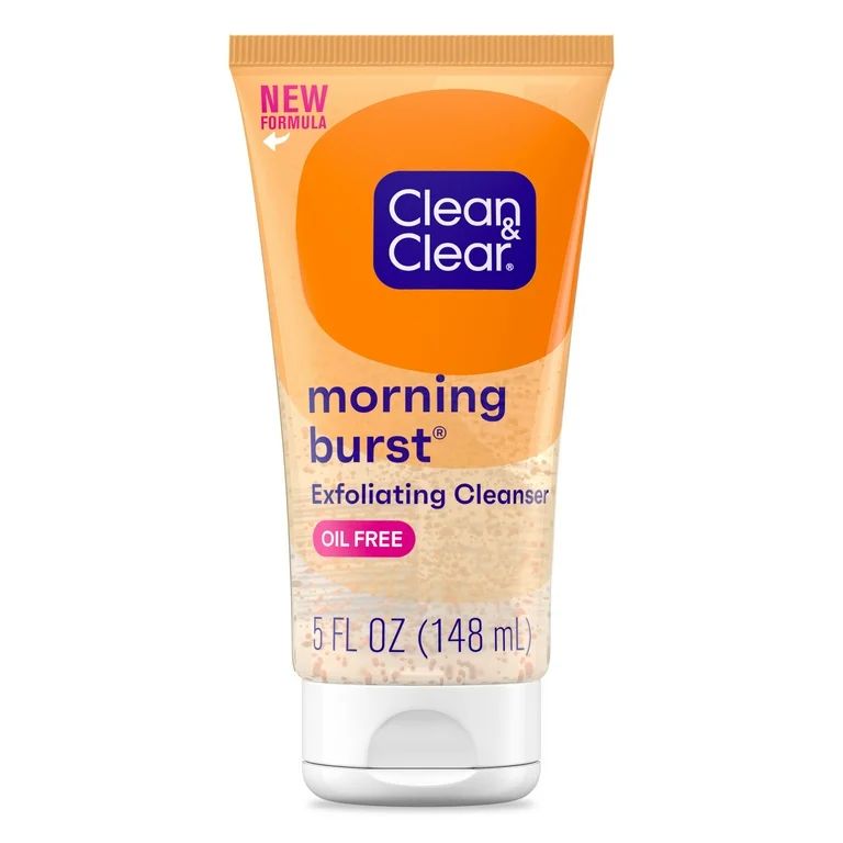 Clean & Clear Morning Burst Oil-Free Exfoliating Face Scrub, 5 oz | Walmart (US)