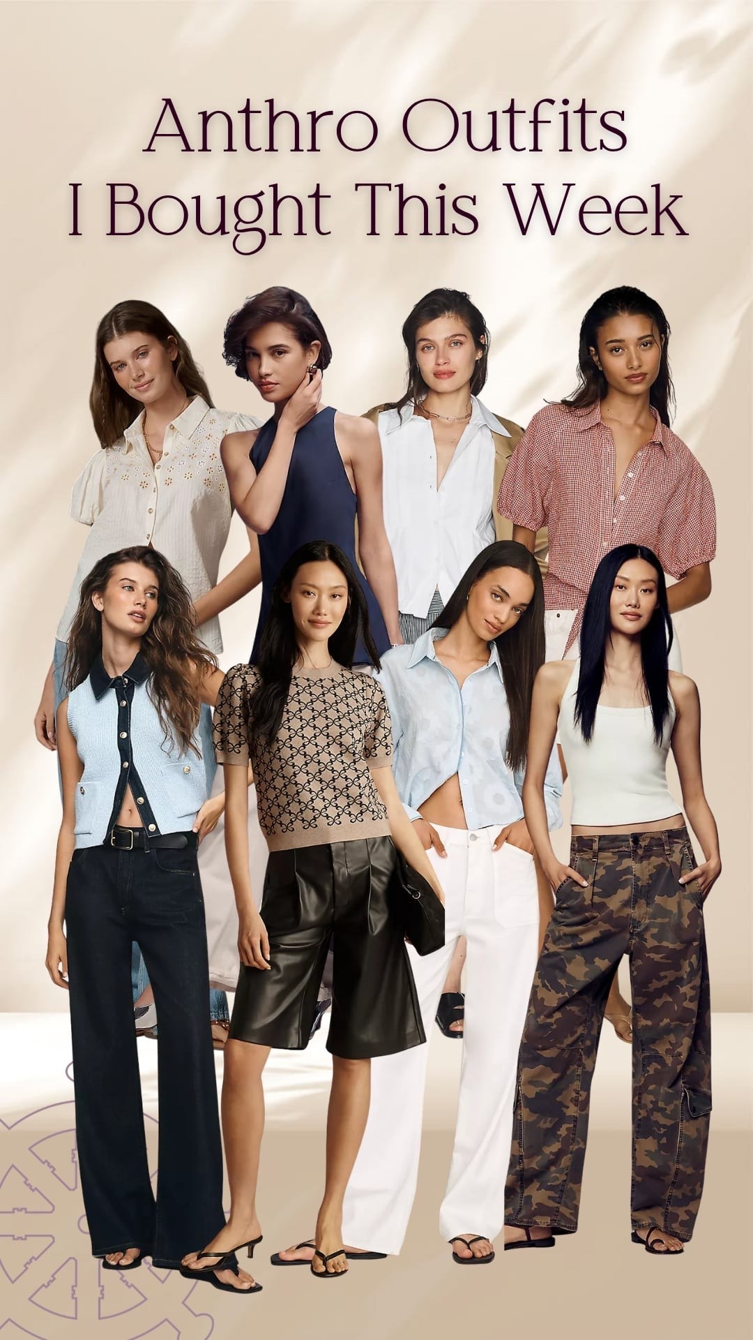 Anthro outfits I bought this week 🛍️

I found SO many good pieces that feel easy to wear but still really styled. These are going to be my new favorites for everyday plans, dinners, workdays, and weekends!

@Anthropologie always gets me with the good finds lately. Linking everything below.

#anthropologie #anthrostyle #everydayoutfit #outfitinspo #stylefinds #ltkcreator #ltkit #LTKfashion
