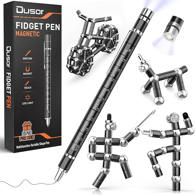 Dusor Gifts for Men Fidget Pen, 2026 Graduation Gift for Him Her Multifunction Pen, Anniversary B... | Amazon (US)