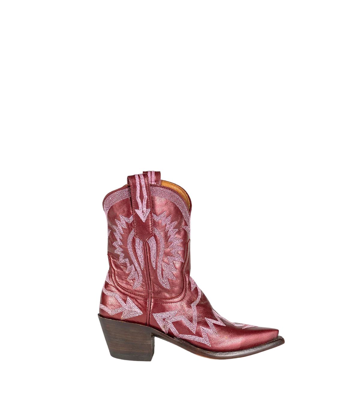 Maggie - Sangria | Women’s Short Cowgirl Boot | Miron Crosby | Miron Crosby