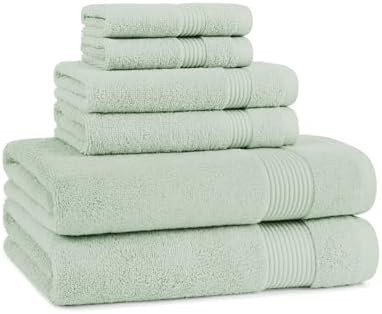 Arkwright Bath Towels Set of 6 - Super Soft 100% Cotton, 600 GSM Quick Dry & Absorbent, Luxury Ba... | Amazon (US)